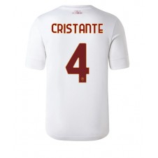 AS Roma Bryan Cristante #4 Bortedrakt 2022-23 Kortermet